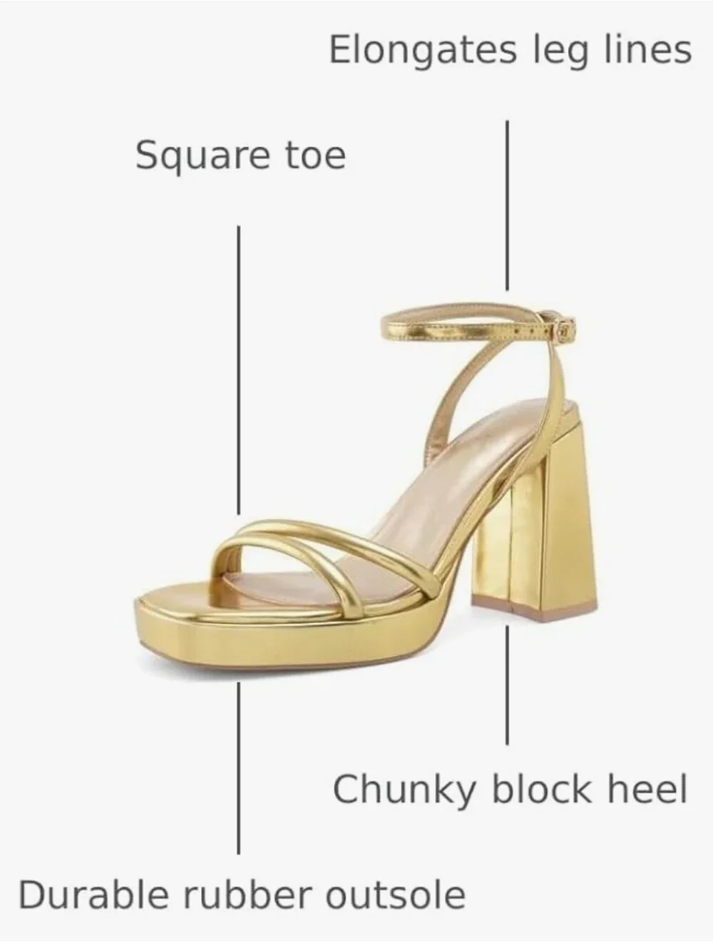 gracestride elegant metallic